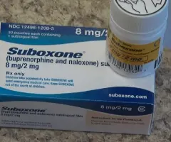 SUBOXONE FILM 8MG buprenorphine and naloxone.